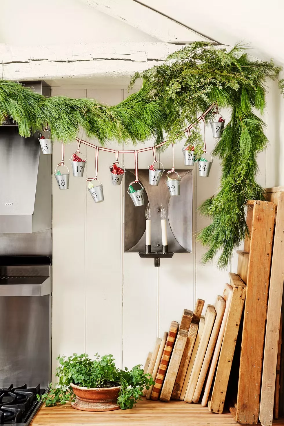 DIY Advent Calendar Garland